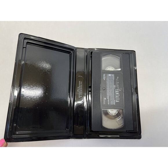 RARE Walt Disney's Masterpiece Fantasia (VHS, 1991) BLACK Shell Mickey Mouse - Picture 4 of 6